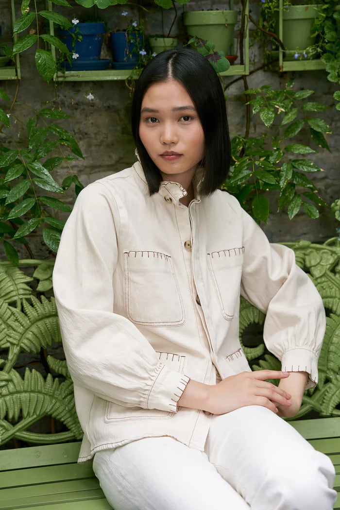 Seventy + Mochi - Pablo Jacket in Ecru