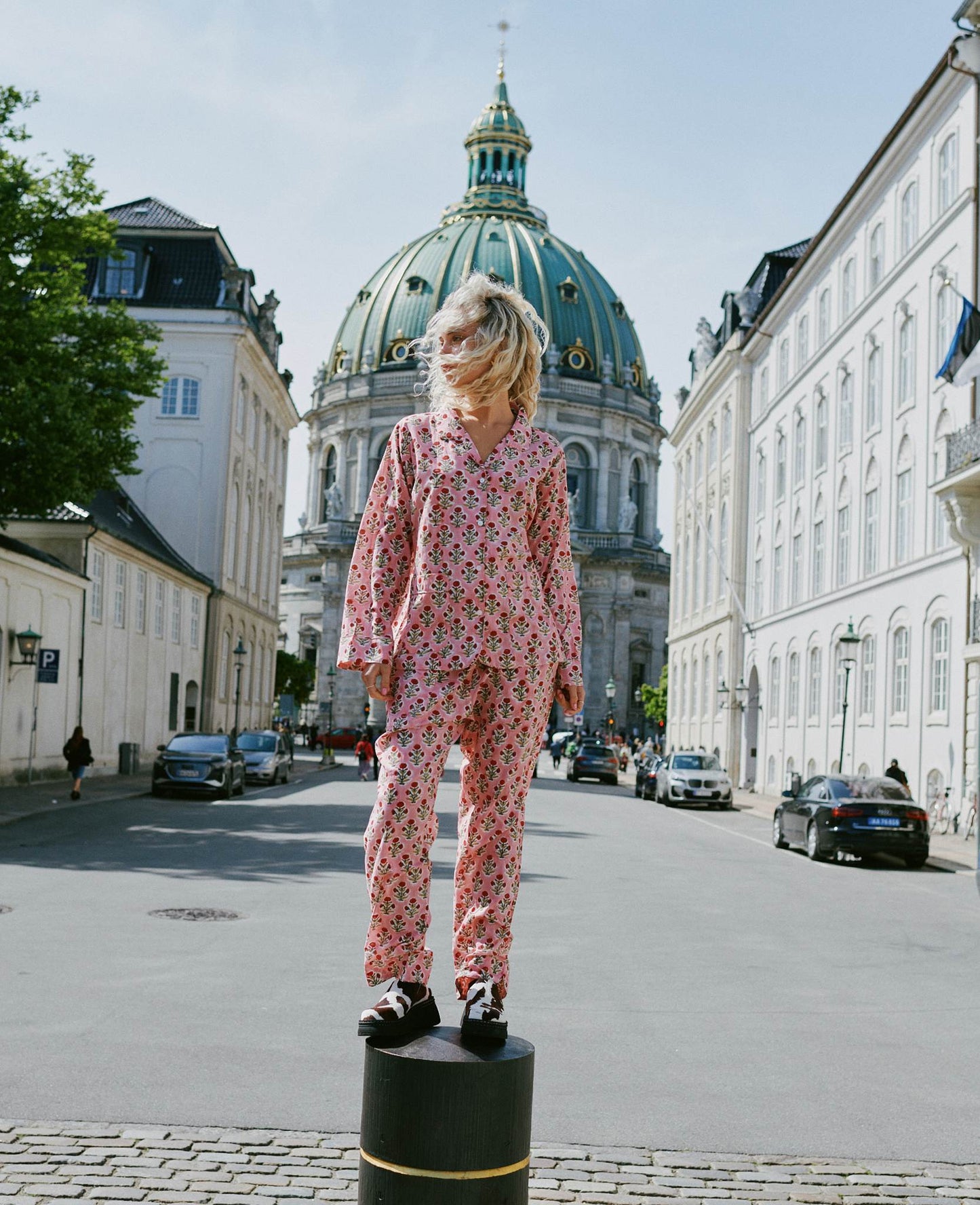 Nuit Pyjamas Set Cherry Flower