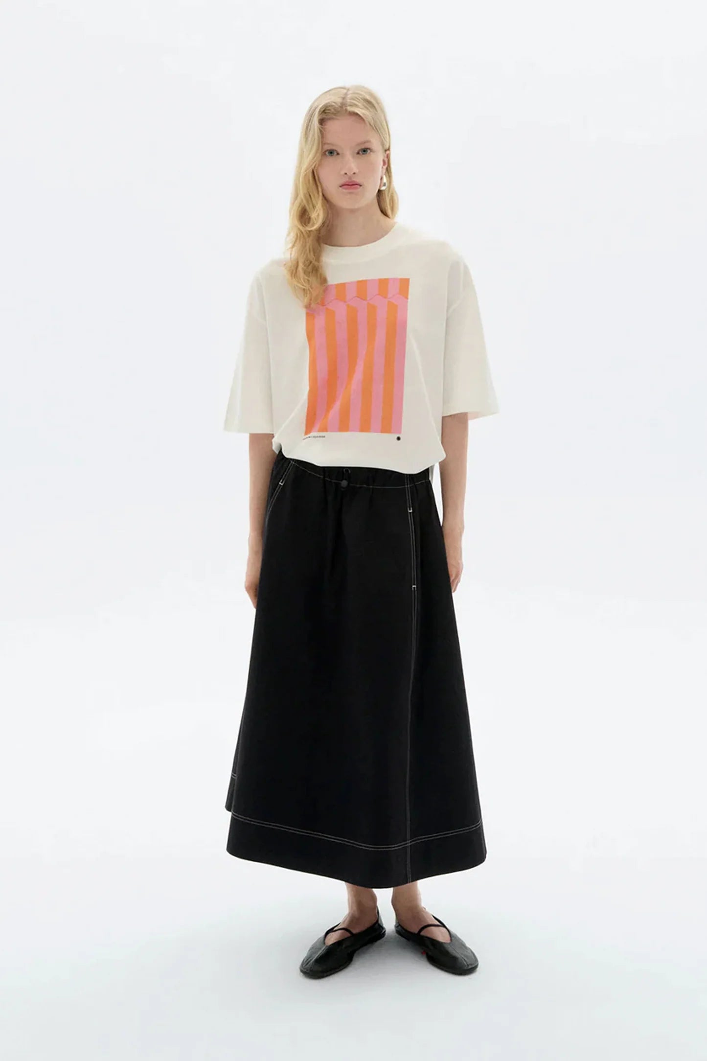 Thinking Mu - Esque Pink Lena Tee