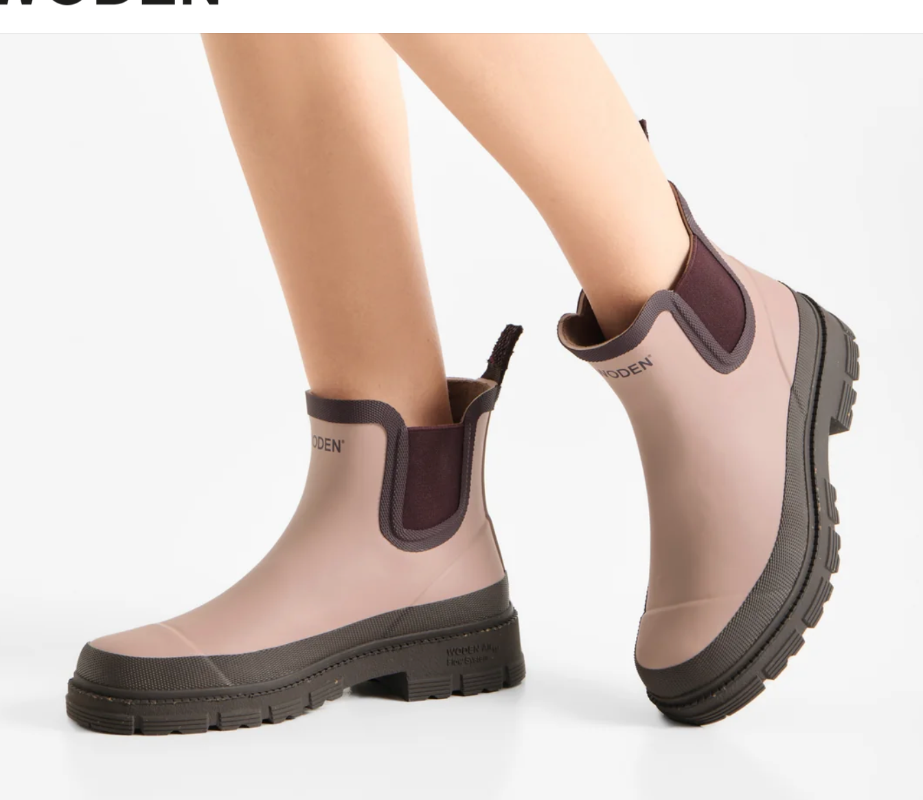 Woden - Liv Waterproof - Dry Rose boot!