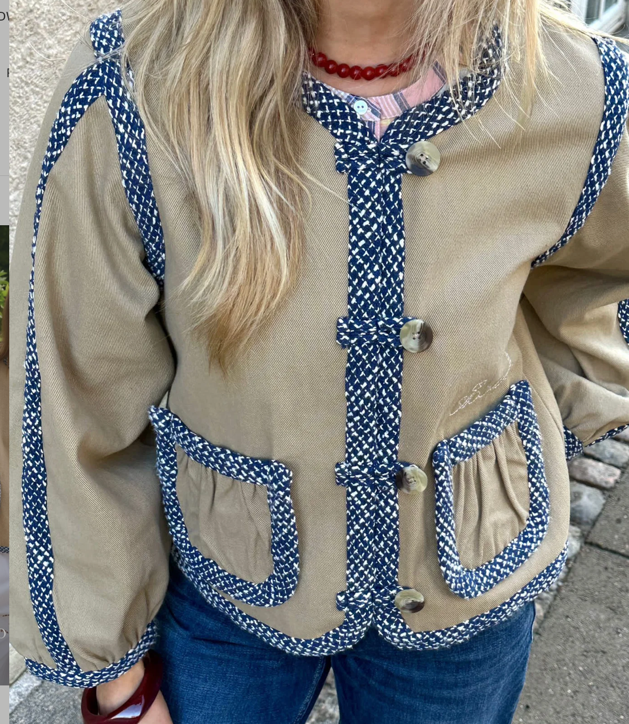 Sissel Edelbo - Como Jacket in sand