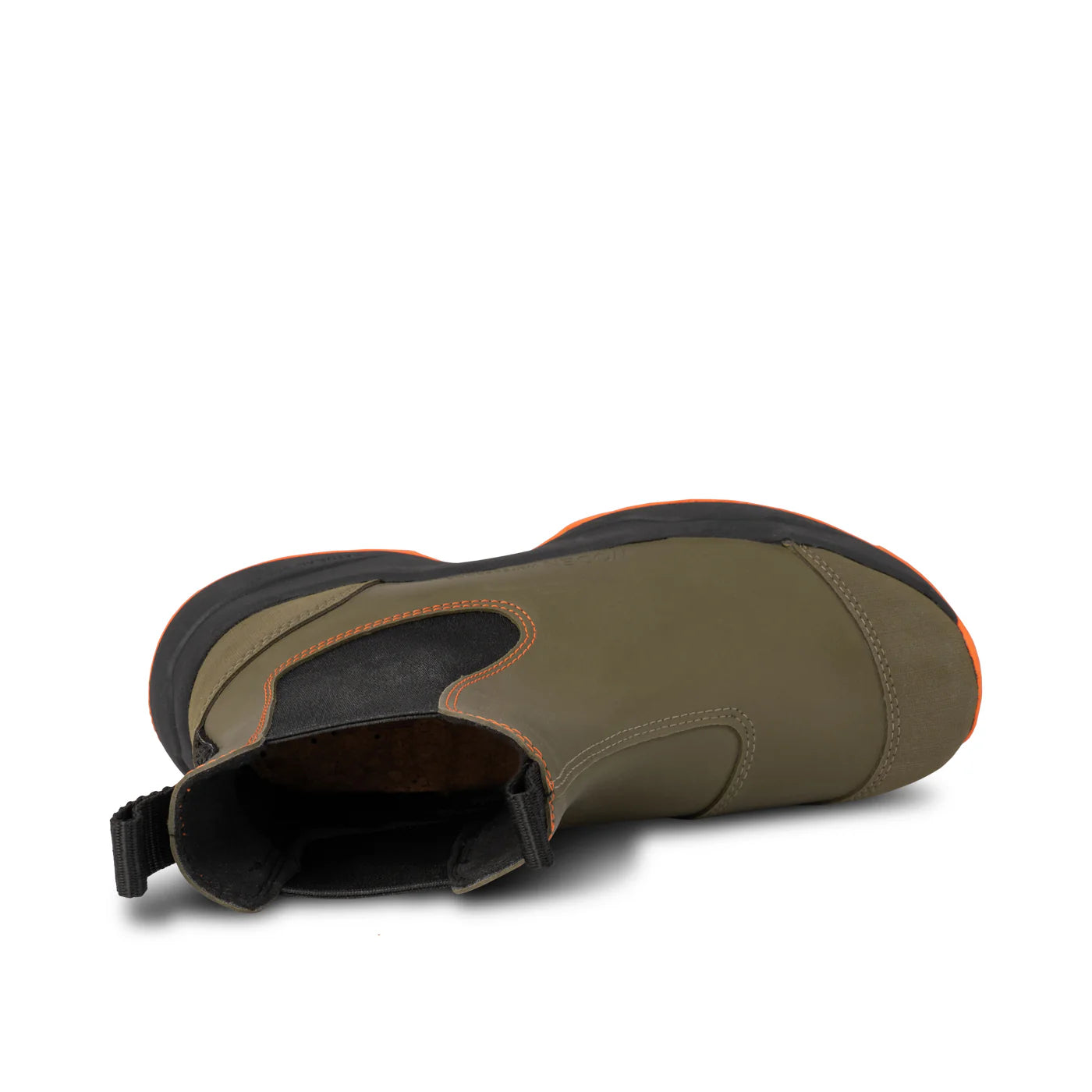 Woden - Siri waterproof boot in dark olive