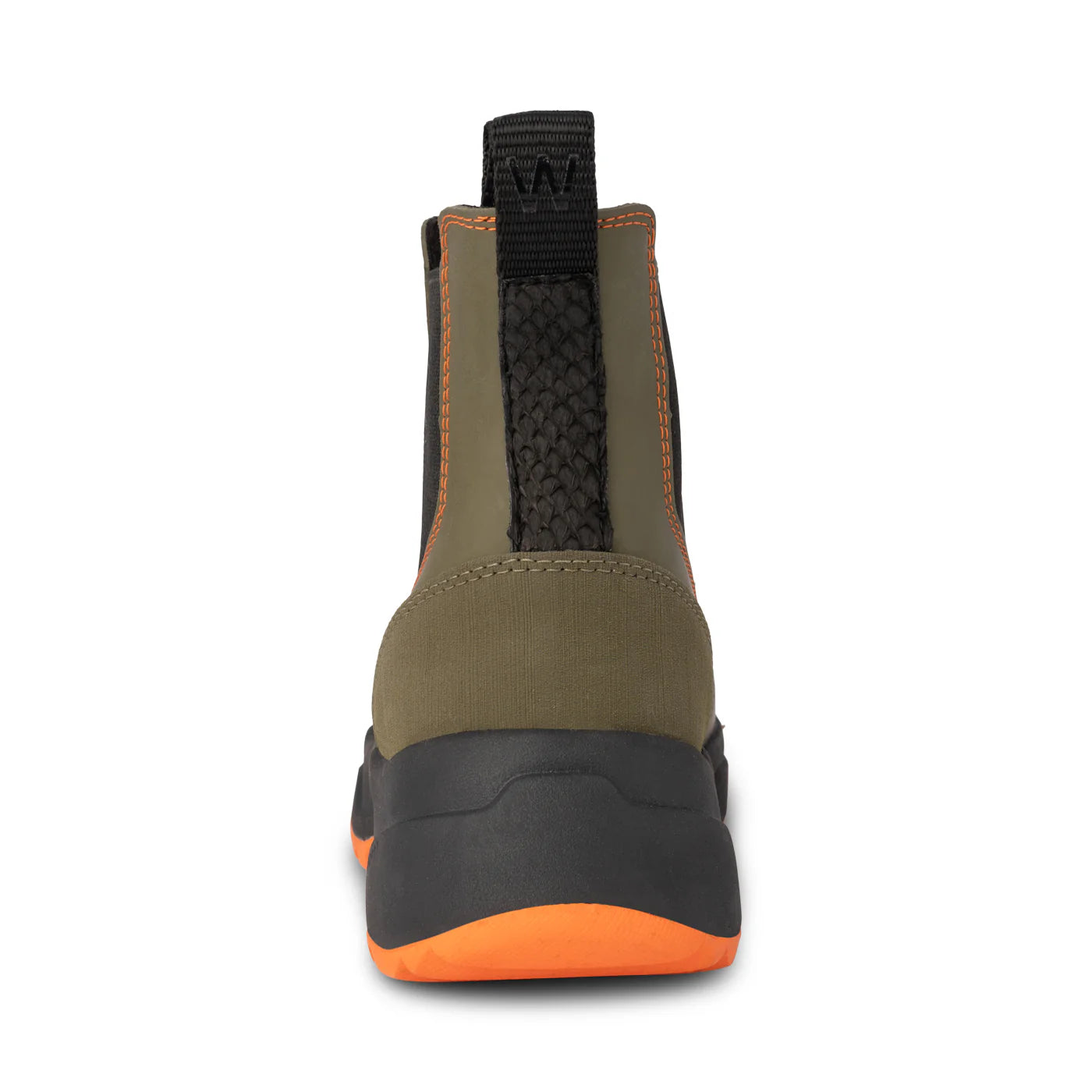 Woden - Siri waterproof boot in dark olive