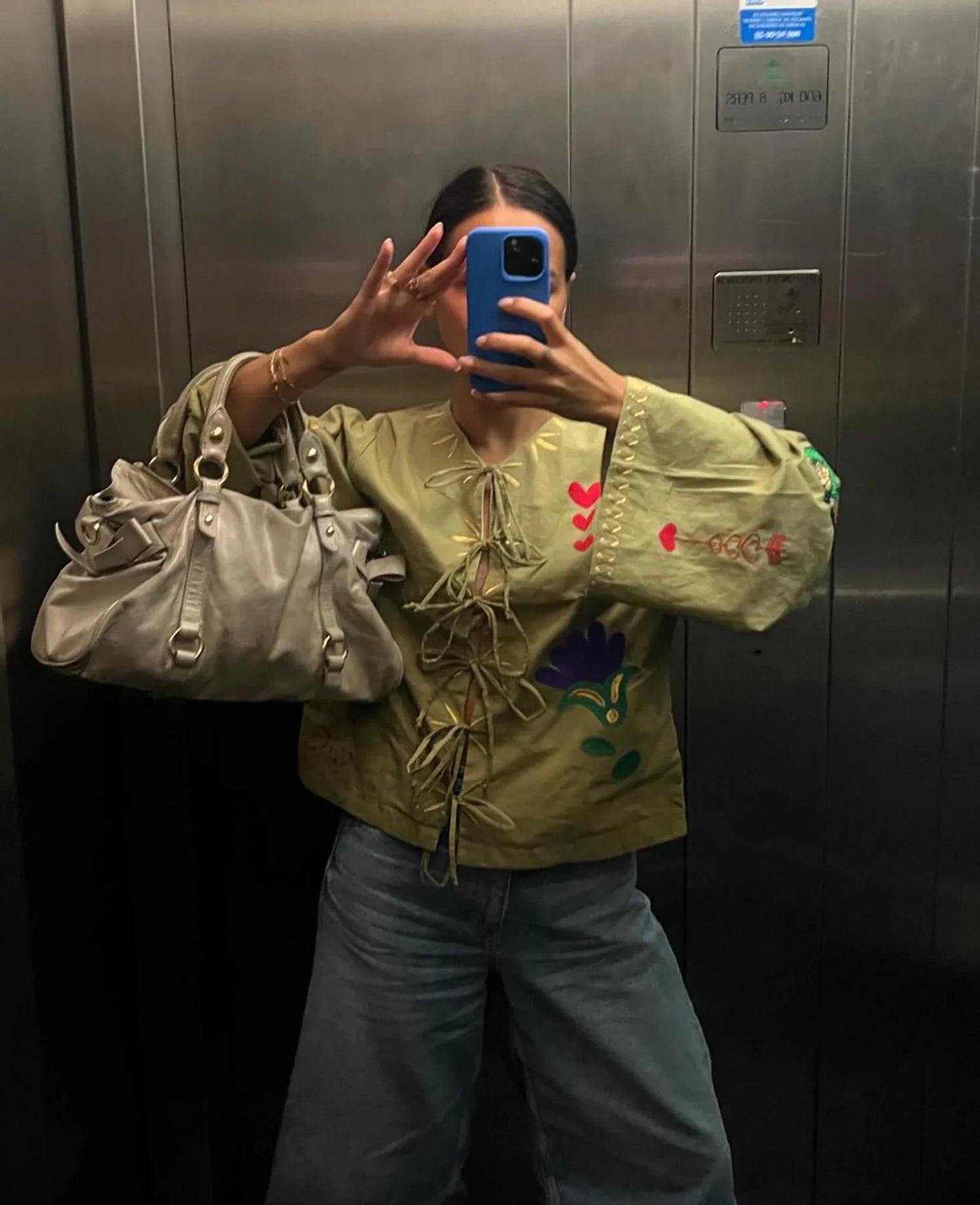 Sophie Top Khaki