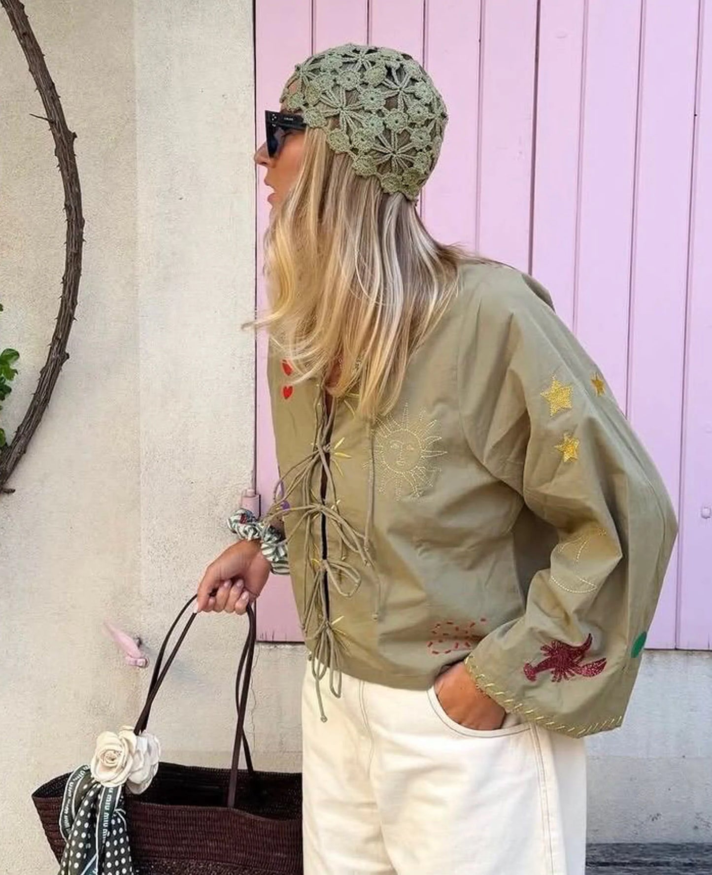 Sophie Top Khaki