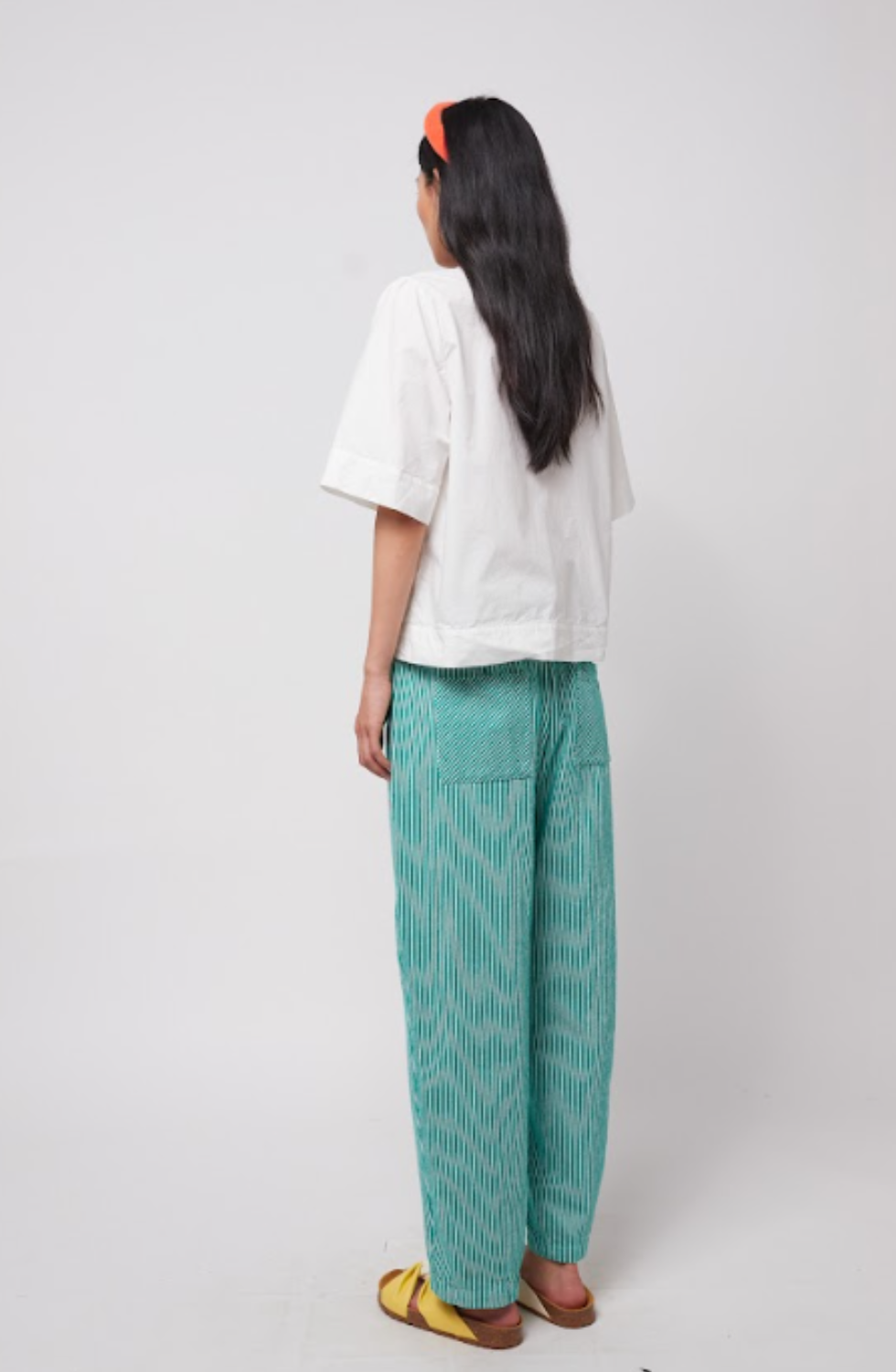 Bobo Chose - Green twill trousers