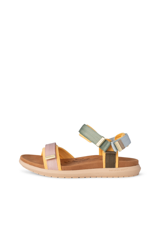 Woden - Line sandal lite (multicolour)