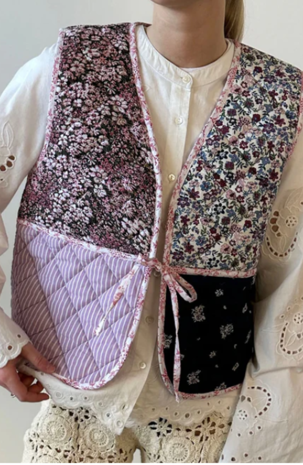 Sissel Edelbo - osai leftover quilted waistcoat