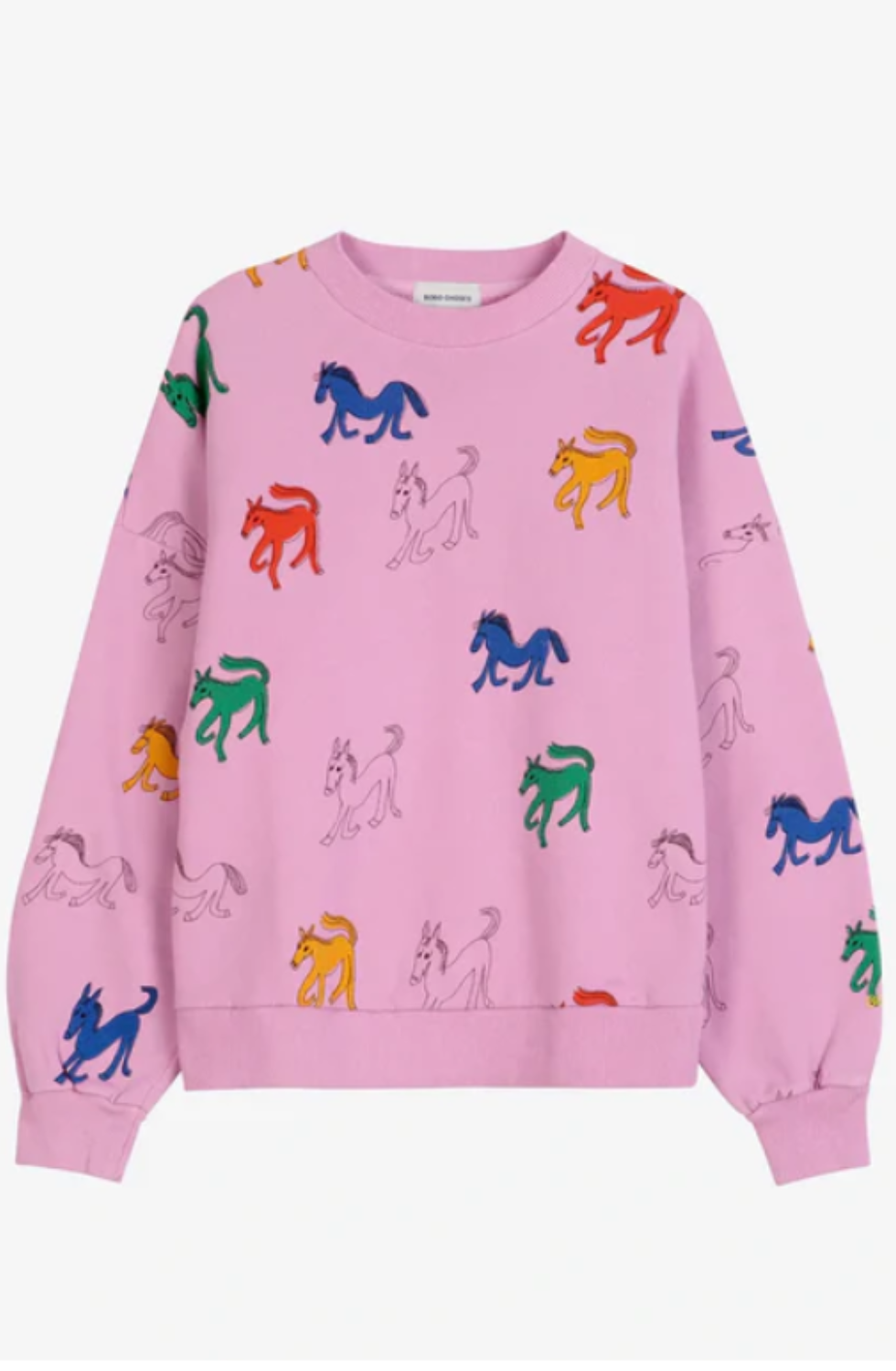 Bobo Chose - Wonderland horse printed organic sweater