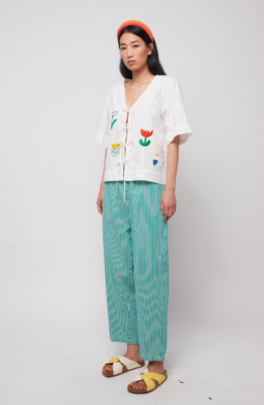 Bobo Chose - Green twill trousers