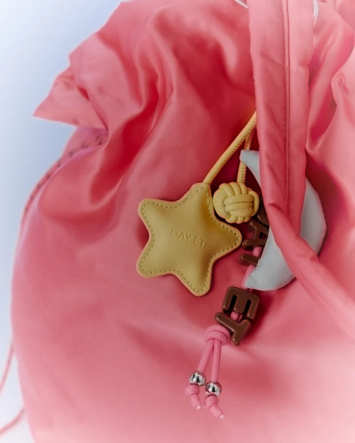 Moon and Star Clip-On Bag Charm