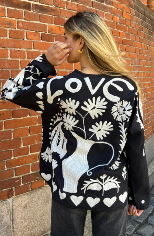 Sissel Edelbo - Maggie Jacket Salt & Pepper