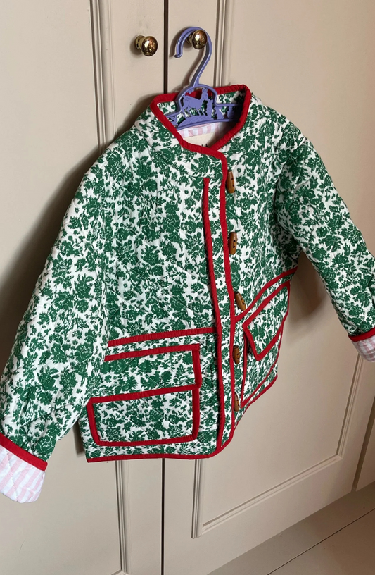 Sissel Edelbo - Adriane Mini Jacket Green Garden