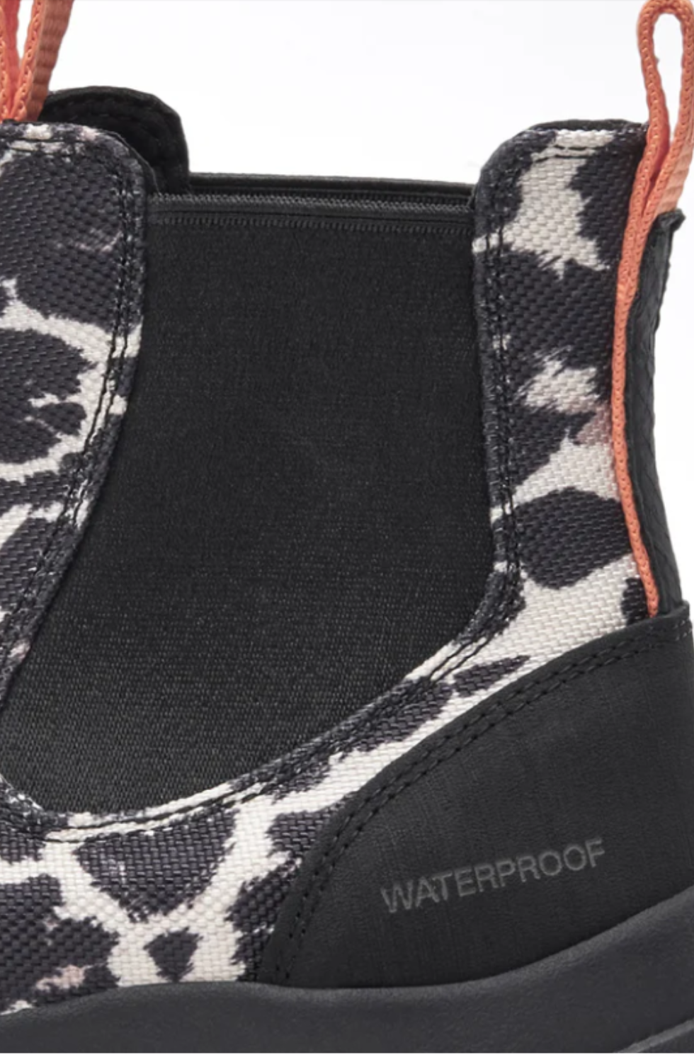 Woden - Siri waterproof boot in leopard