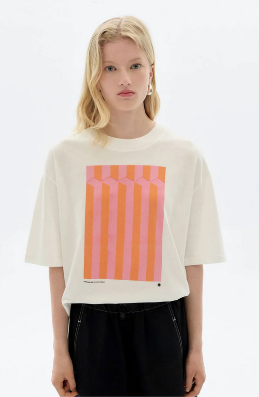 Thinking Mu - Esque Pink Lena Tee