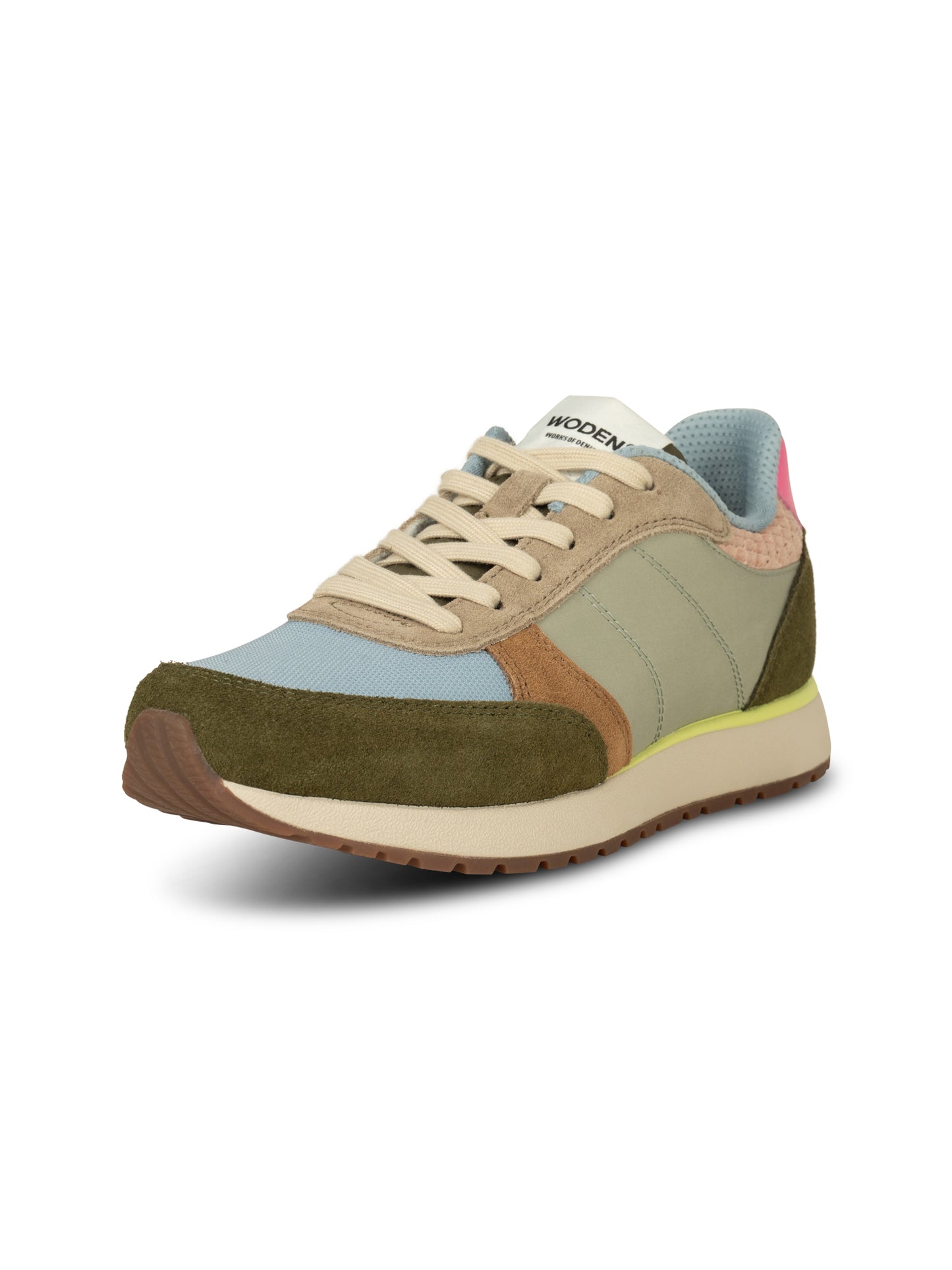 Woden Ronja Sneaker - Stone Multi