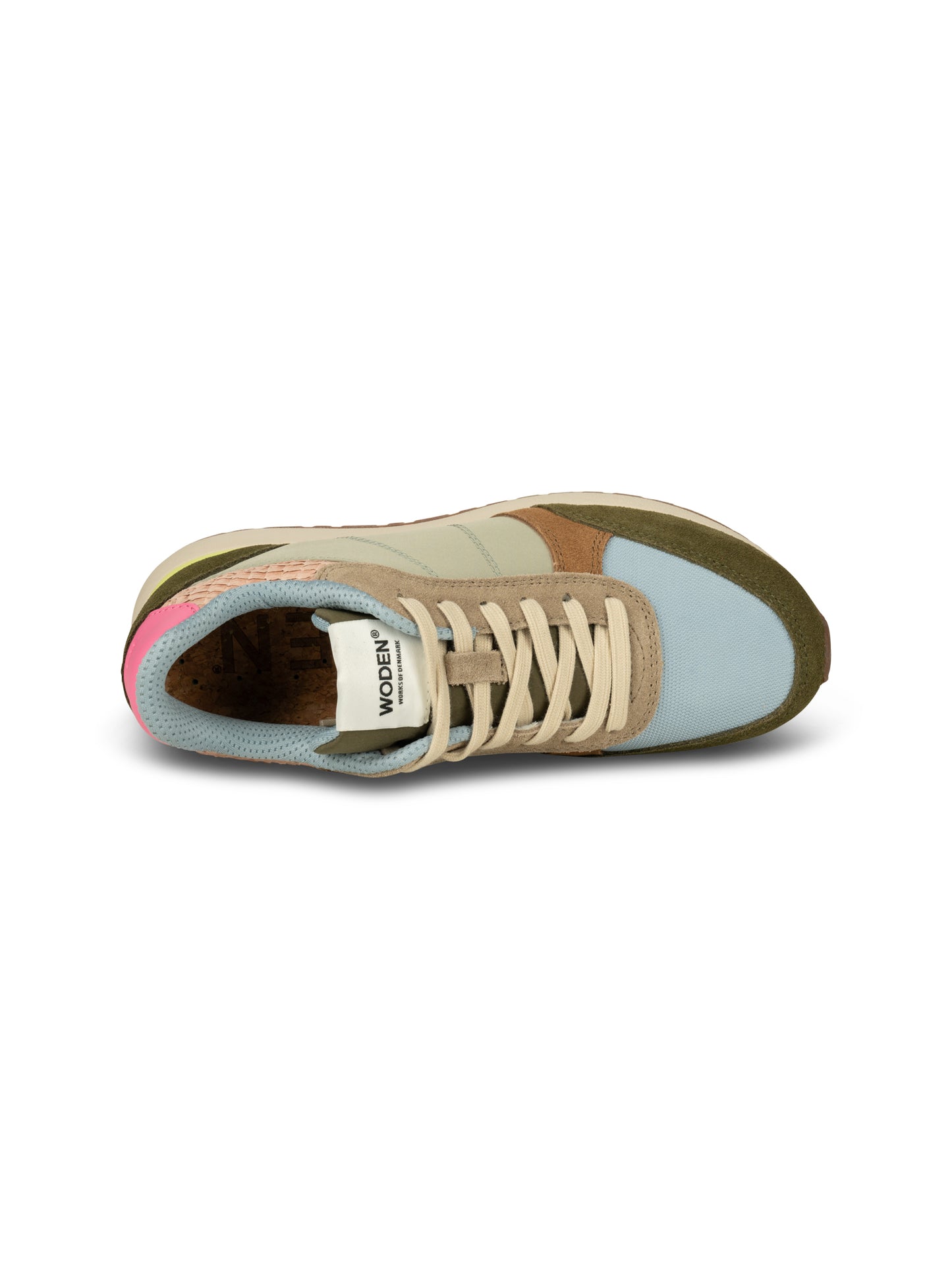 Woden Ronja Sneaker - Stone Multi