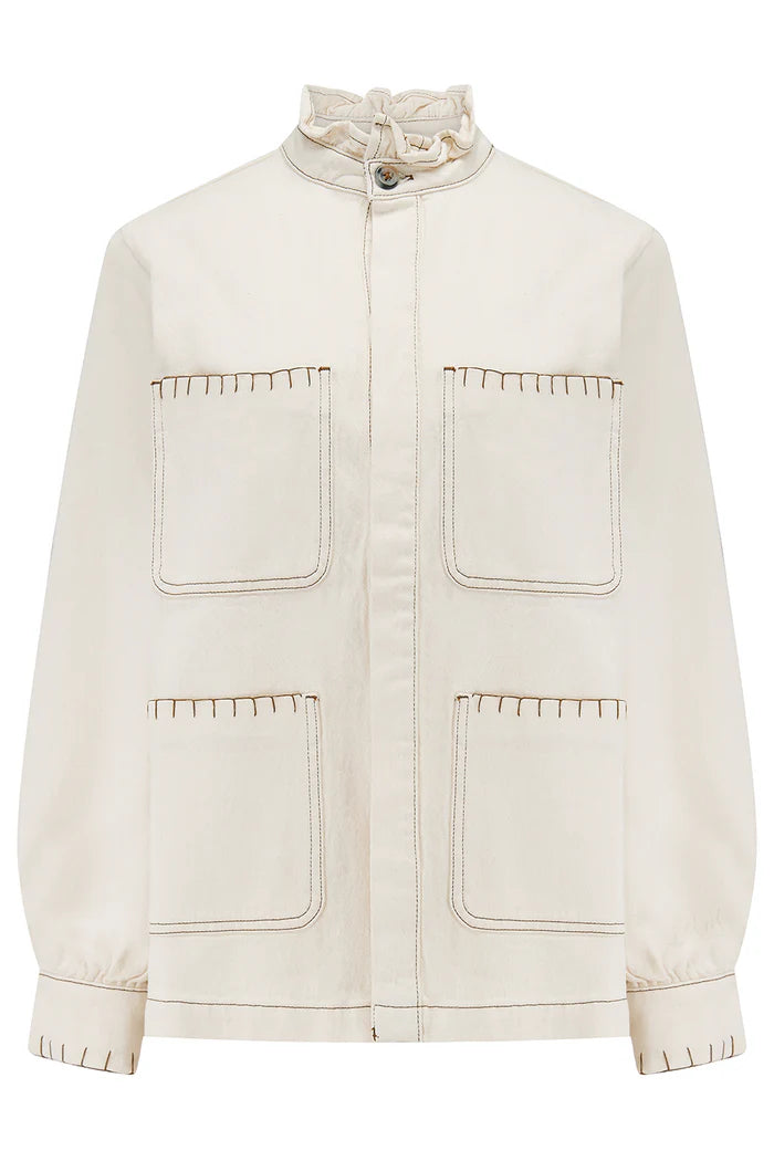 Seventy + Mochi - Pablo Jacket in Ecru