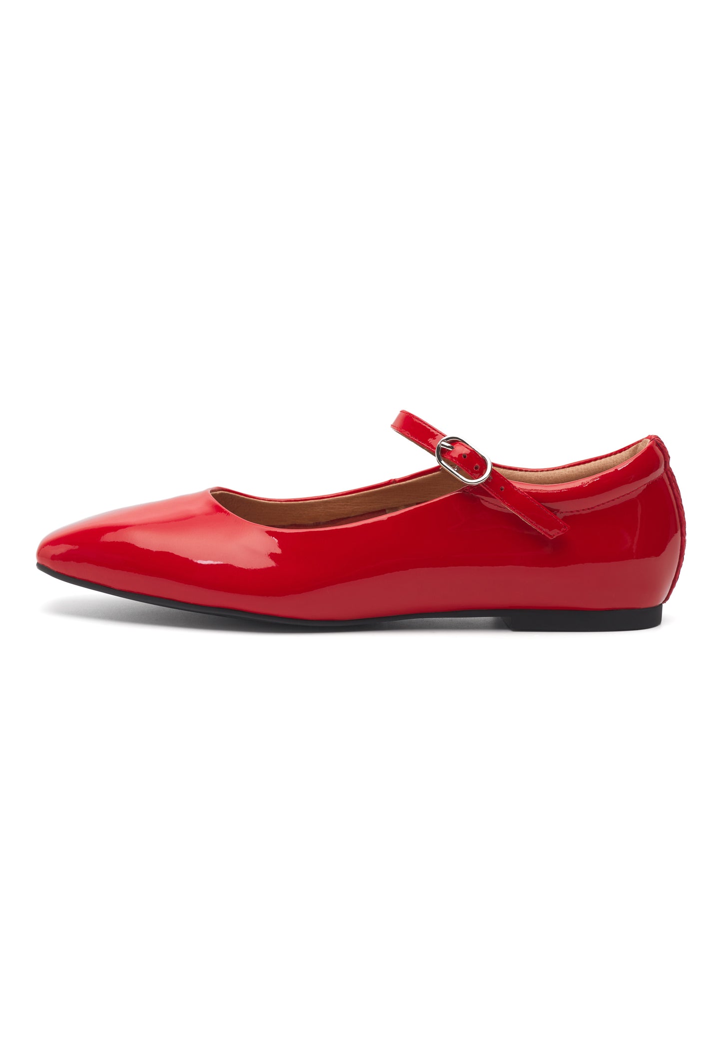 Maya patent ballet shoe