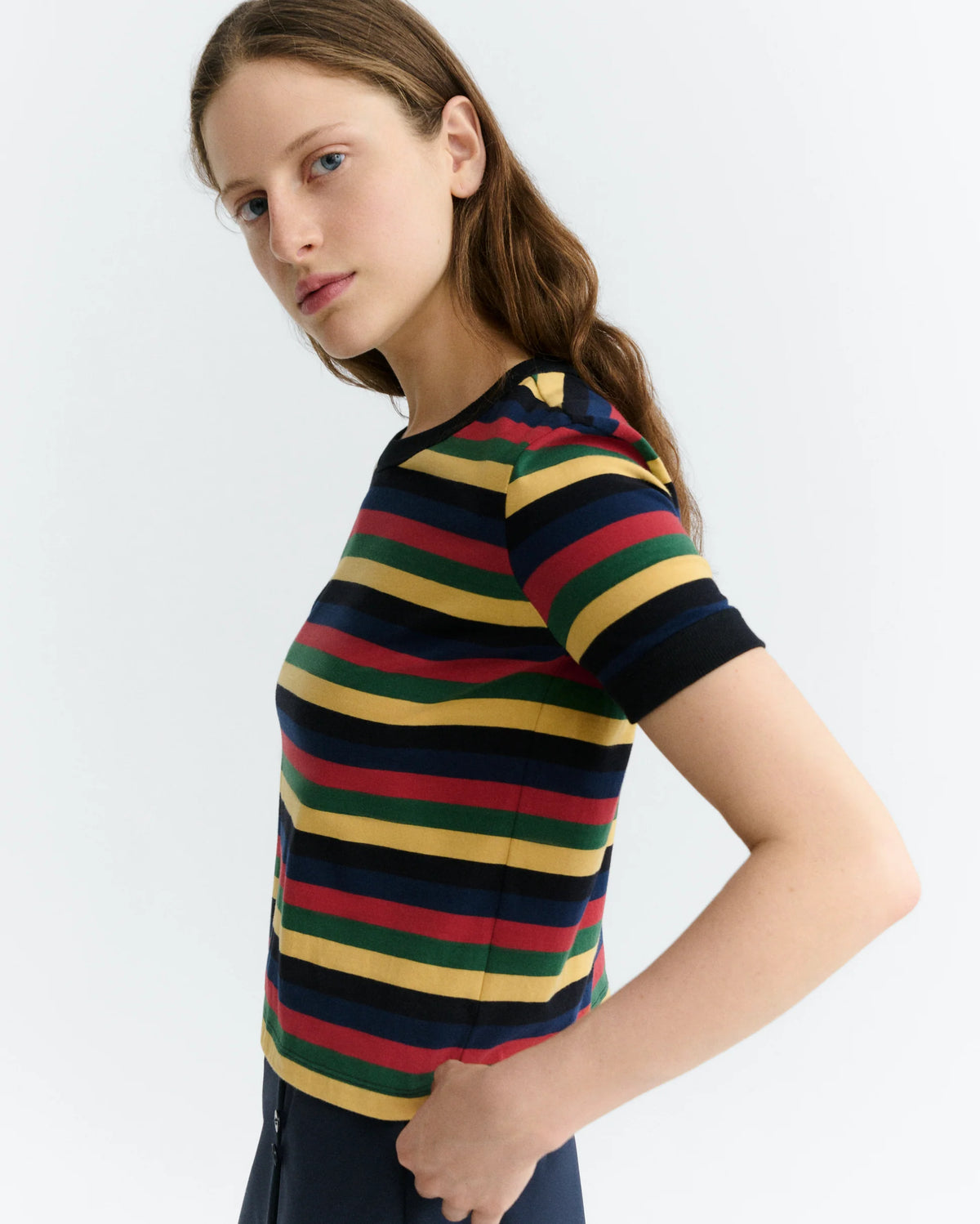 Zowie R multicolor striped T-shirt