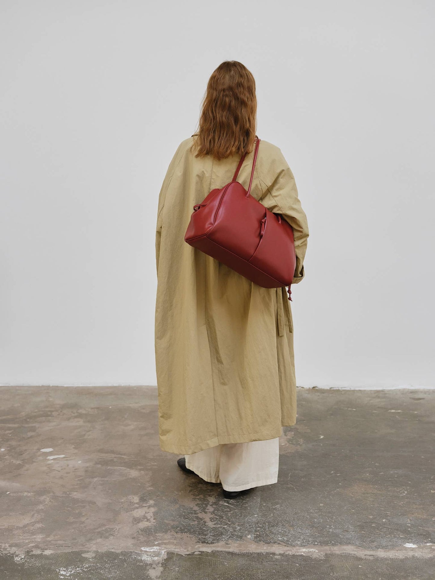 Brooklyn Bag: Cherry red