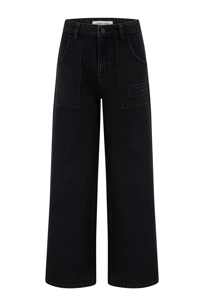 Seventy + Mochi - Eden Wide Leg Jean in Fairbanks