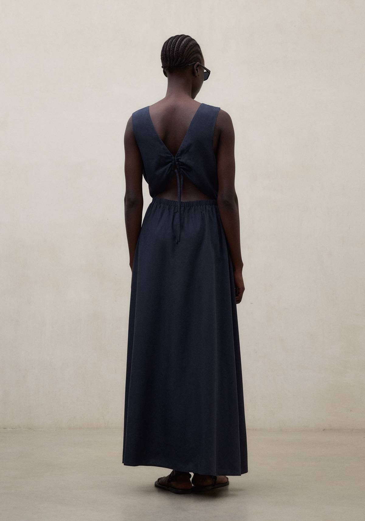 Vittoria Dress Dark Navy