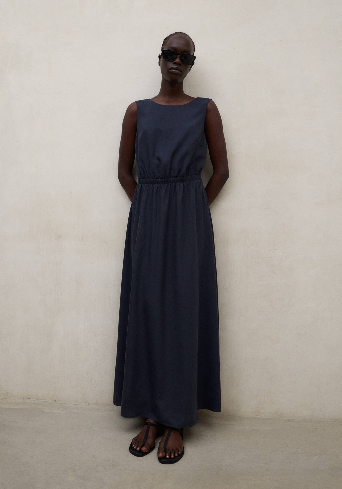 Vittoria Dress Dark Navy