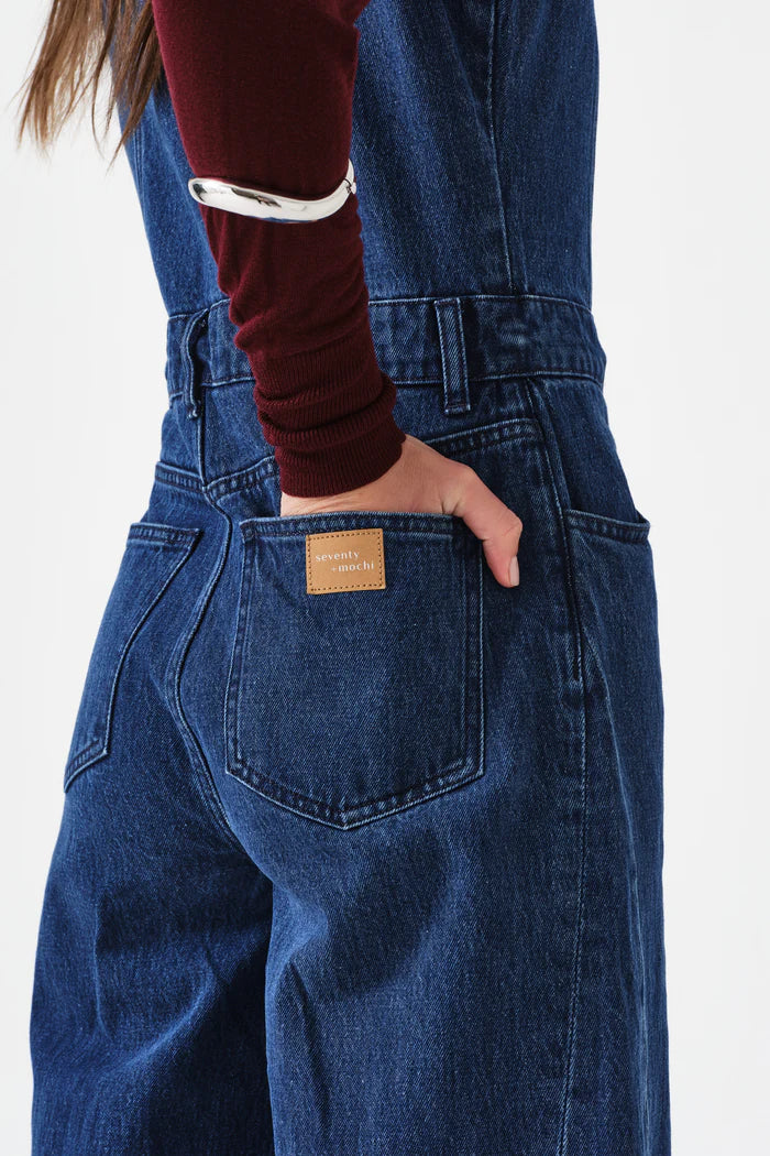 Seventy + Mochi  - Martha Denim Jumpsuit in Idaho