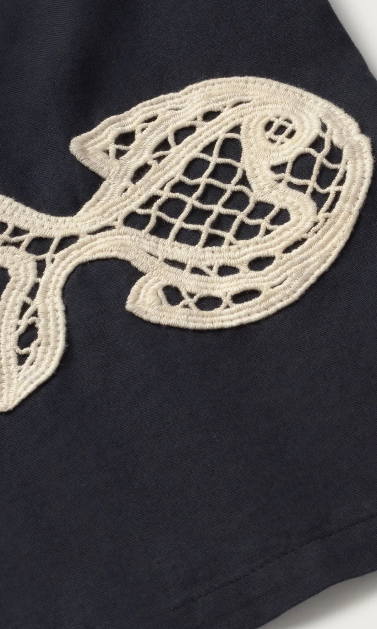 Ane Fish Patch Blouse