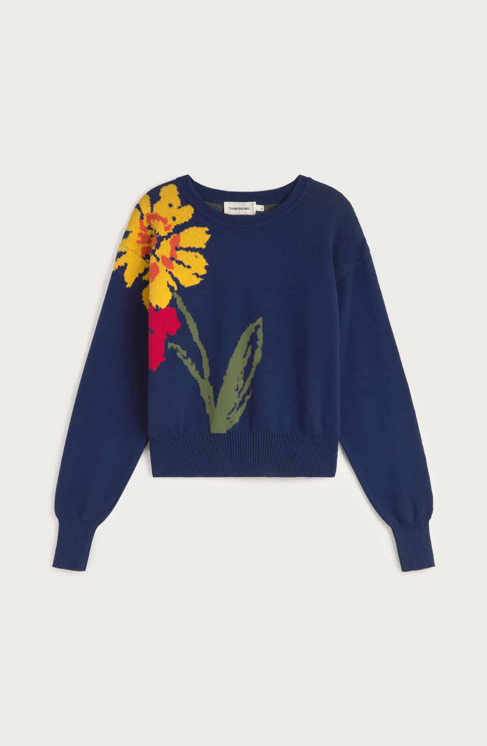 Basil Knitted Margarita Navy Blue