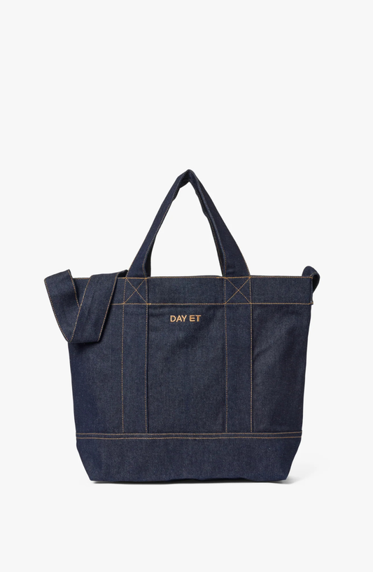 Small Dark Denim Crossbody Bag