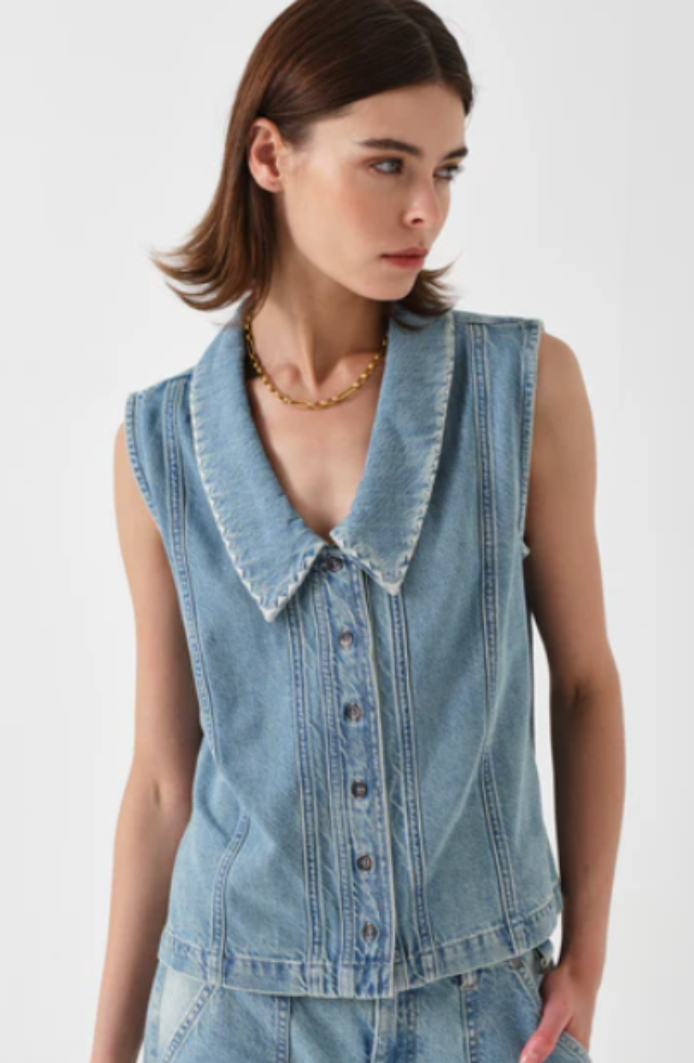 Tara top in sunfade