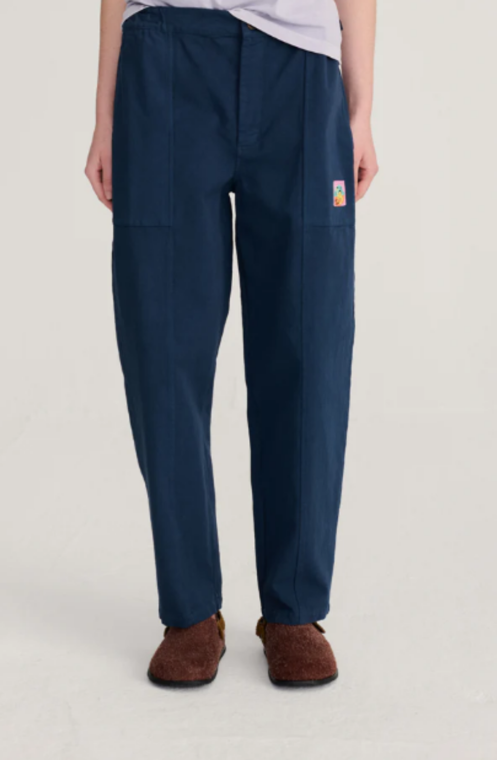 Cotton Twill Cocoon Pants