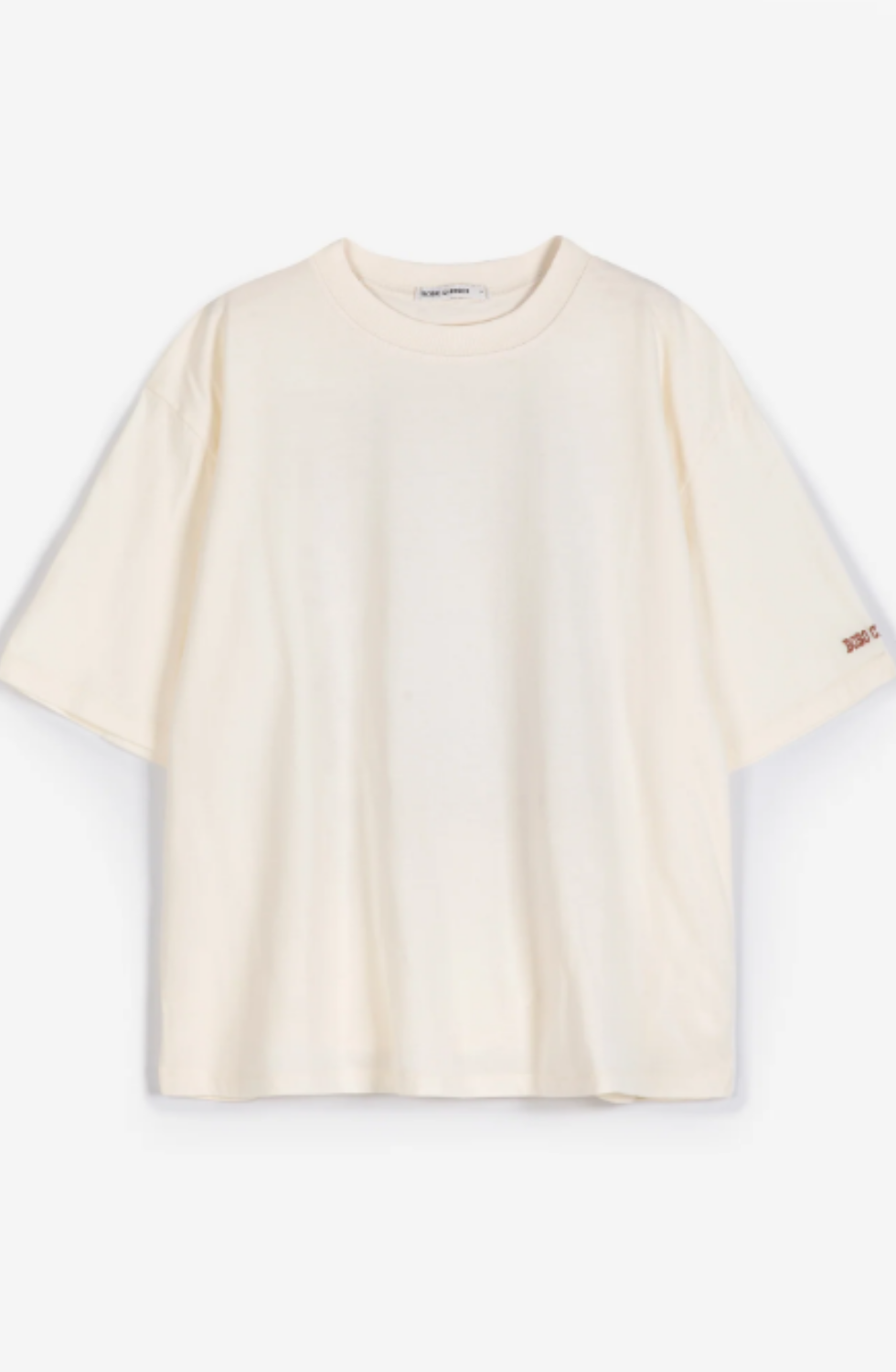 Dark Flower Print Relaxed T‑shirt