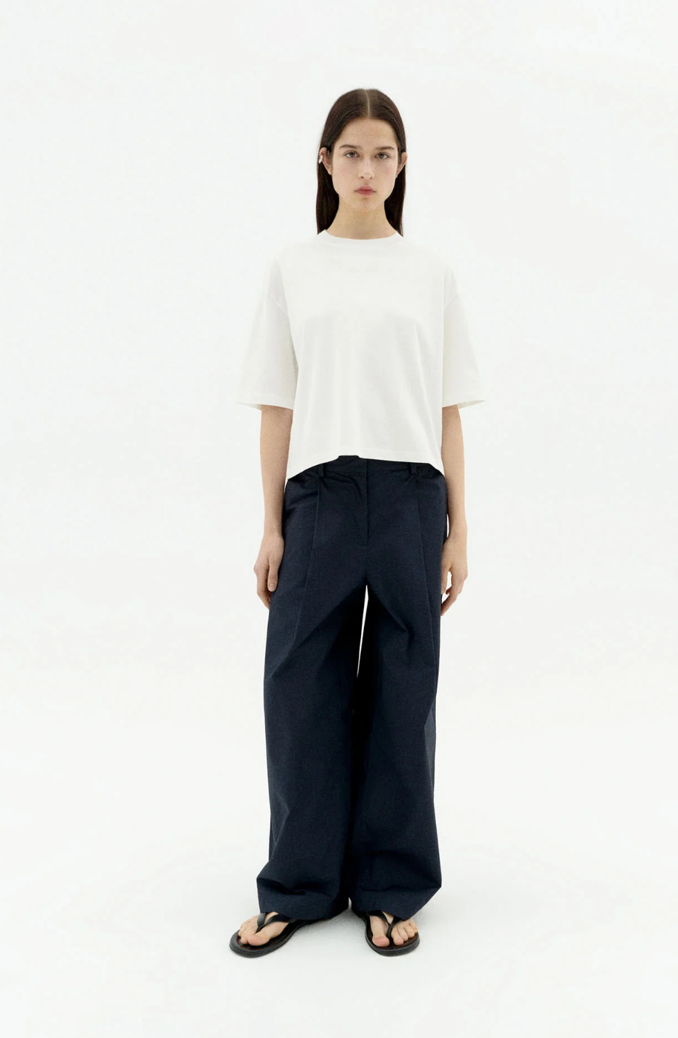 White Oversized Lena T-shirt