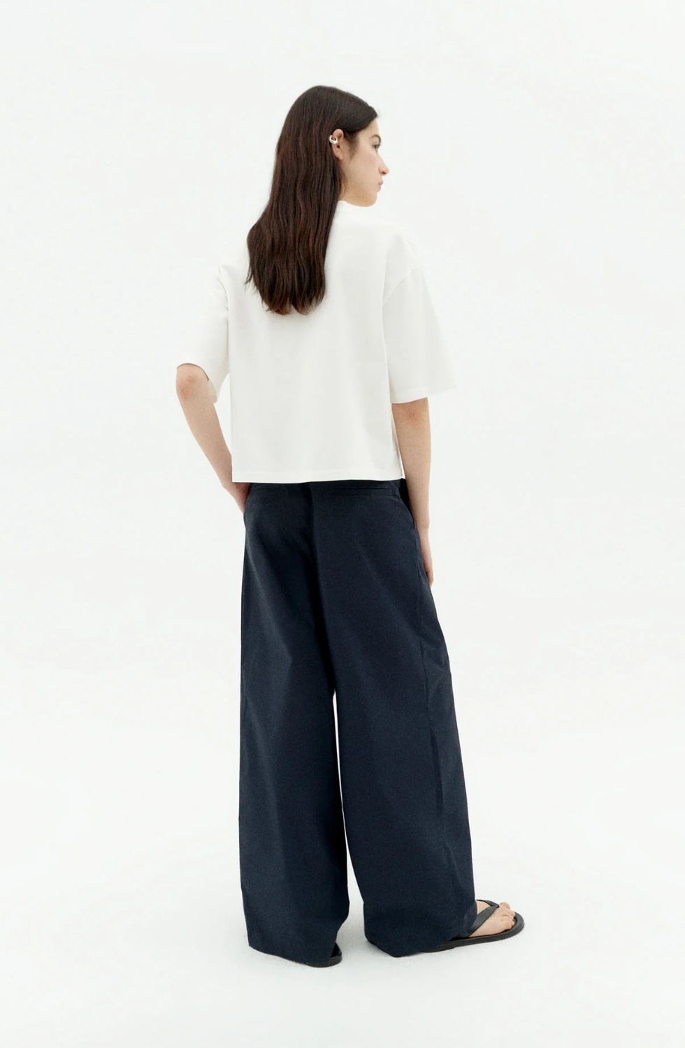 White Oversized Lena T-shirt