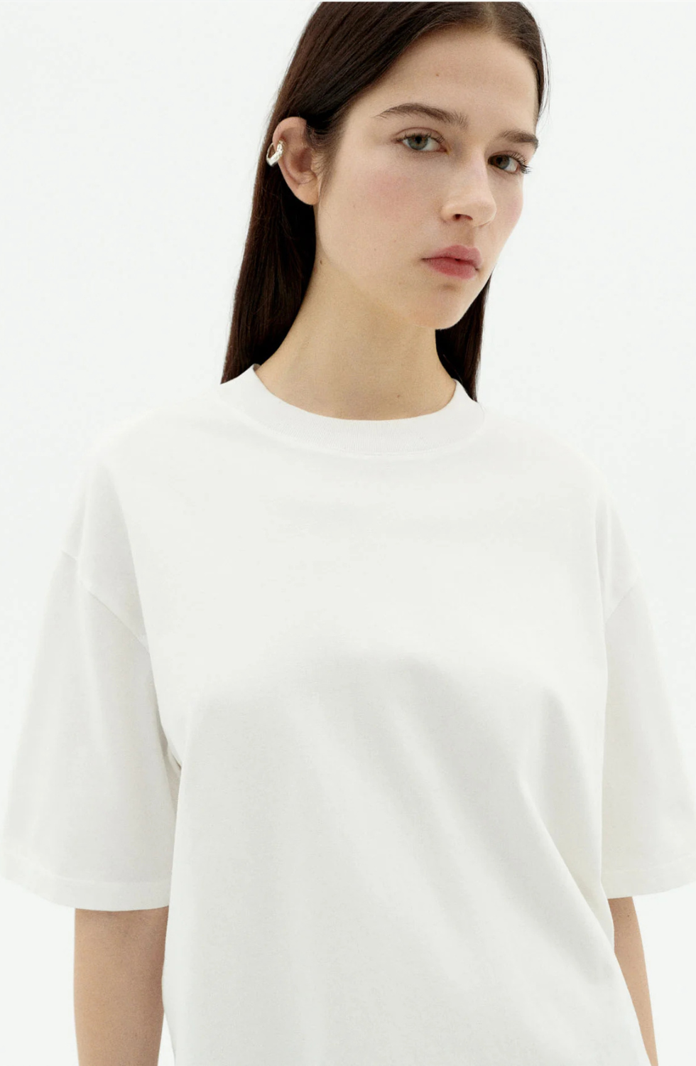 White Oversized Lena T-shirt