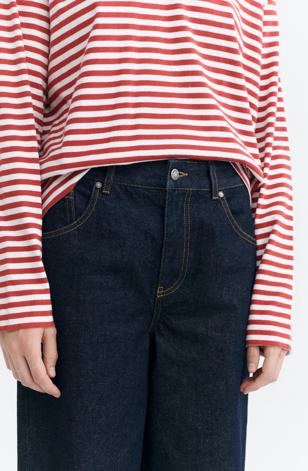 Wide-Leg Blue Hedda Jeans
