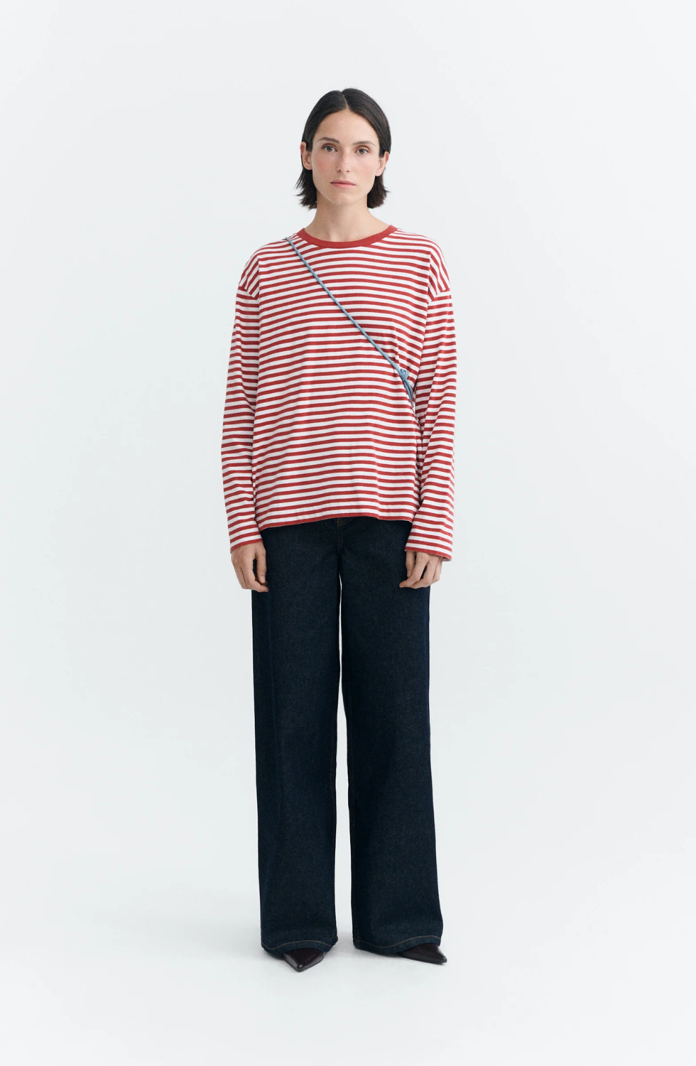Wide-Leg Blue Hedda Jeans