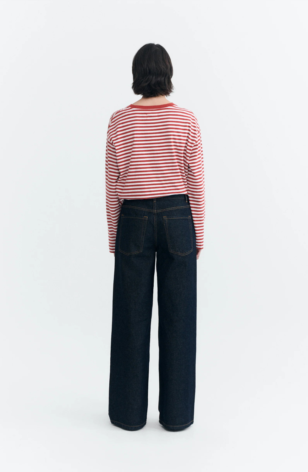 Wide-Leg Blue Hedda Jeans