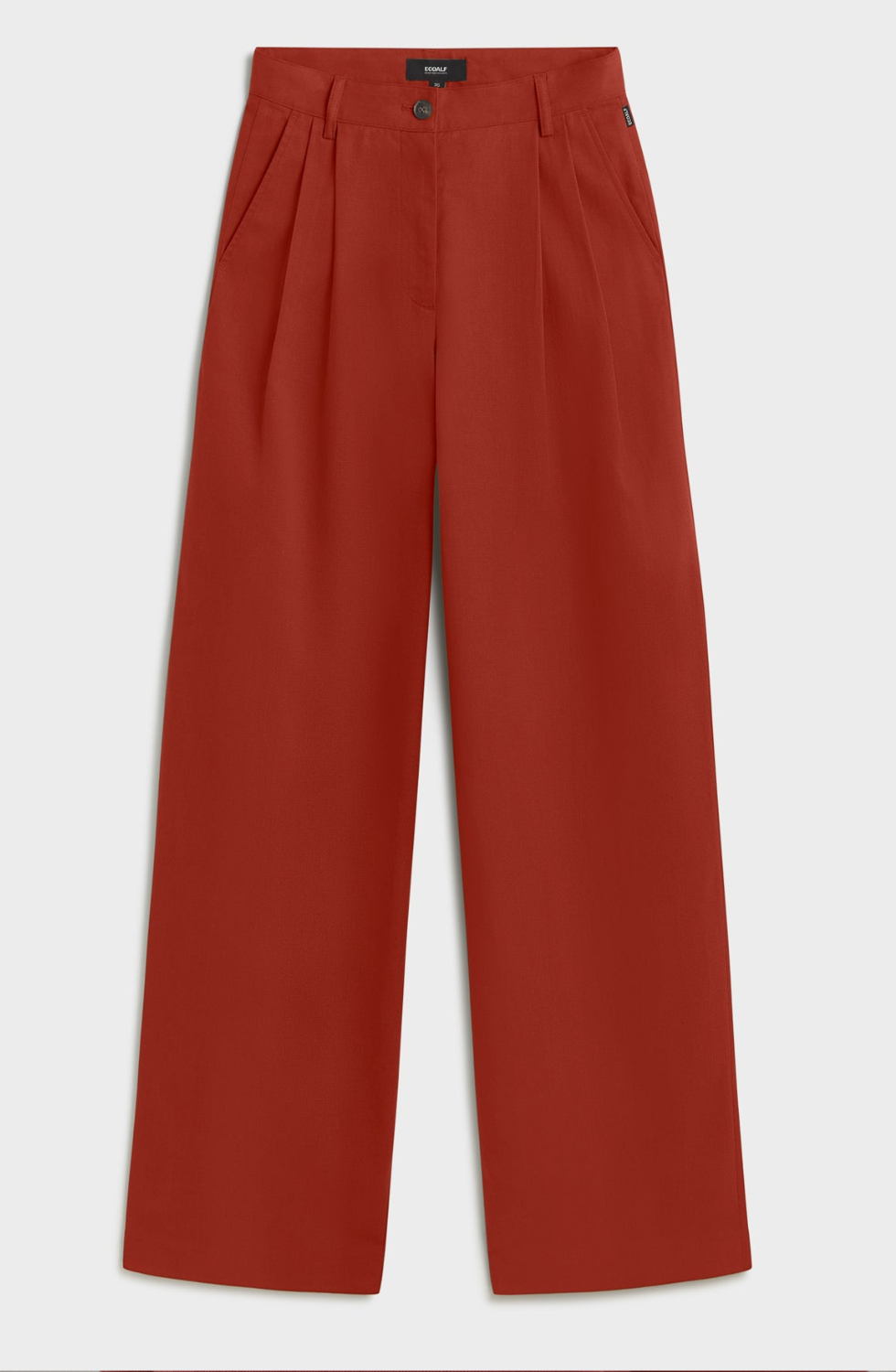 Orange Technical Cotton Miel Trousers
