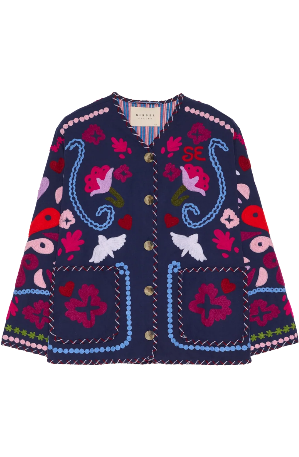 Sissel Edelbo- Maggie Jacket Navy Festival