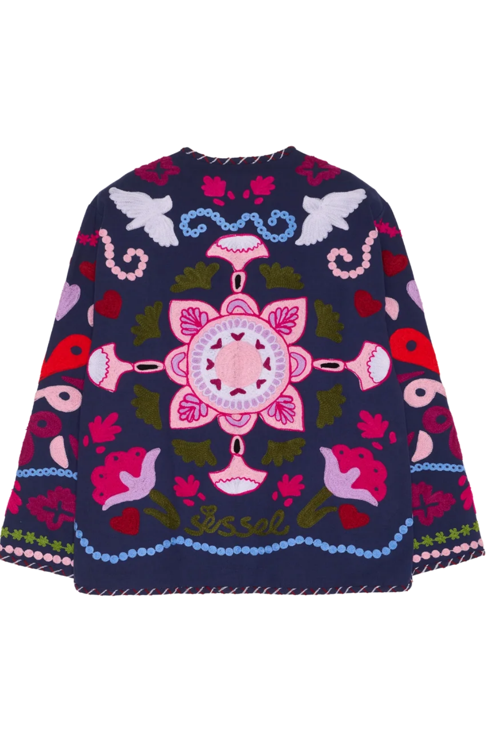 Sissel Edelbo- Maggie Jacket Navy Festival