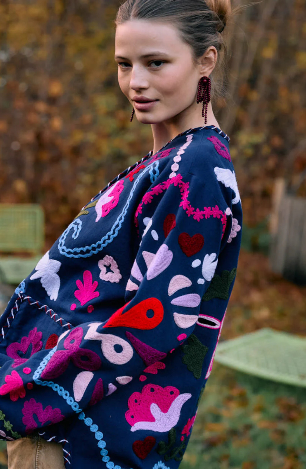 Sissel Edelbo- Maggie Jacket Navy Festival