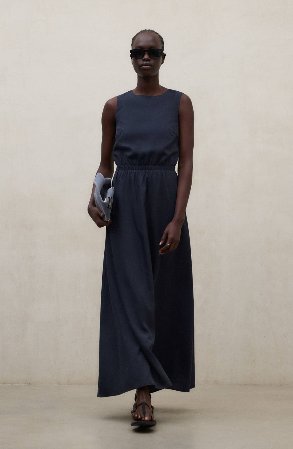 Vittoria Dress Dark Navy
