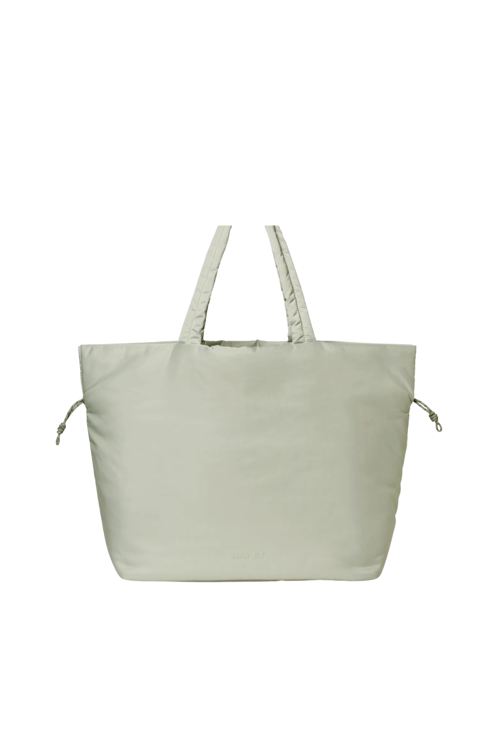 Medium soft drawstring shopper - mint