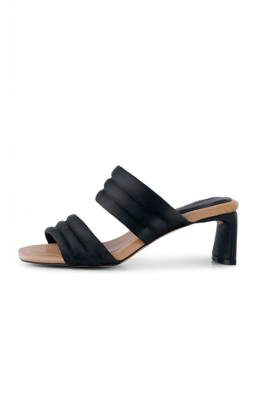 Sylvi Padded Sandal - Black