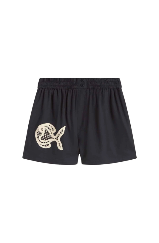 Geraldine Fish Patch Shorts