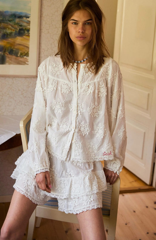 Delphine Top Off White